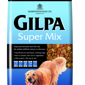 15 kg Gilpa Super Mix - voksenfoder med kylling