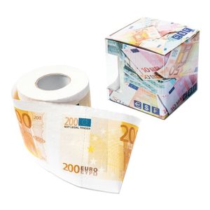 Toiletpapir 200 EURO - 1-stk