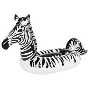 Bestway Oppustelig zebra med LED lys 254x142cm