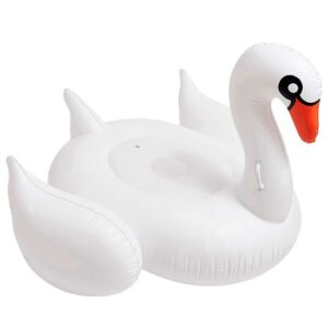 SunnyLife Badedyr - 120x155 cm - Swan White - OneSize - SunnyLife Badedyr