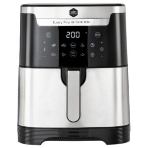 OBH Nordica airfryer - Easy Fry & Grill - XXL 2 in 1 - Sølv