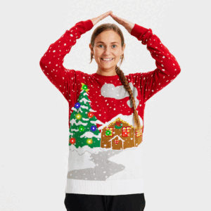 Julehusets Julesweater - Dame