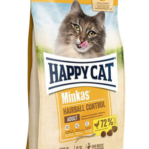 Happy dog og Cat - Happy Cat Minkas Hairball Control Fjerkræ 1,5kg - Kattefoder