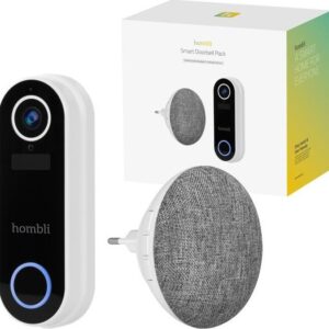 Hombli - Smart Doorbell 2 + Chime 2 - Smart Doorbell Pack