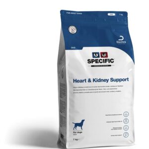 Specific Specific CKD Heart & Kidney Support er hundefoder til med nedsat funktion i hjertet, nyrerne og / eller leveren