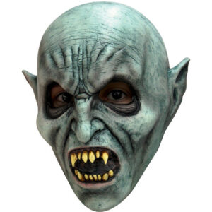 Uhyggelig grøn goblin maske