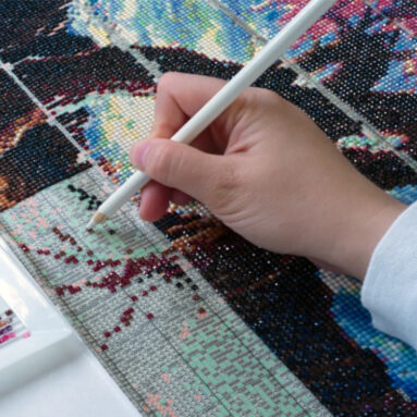 Diamond painting – En ny populær kreativ hobby!